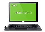 Acer Switch Alpha 12 Fit SA5-271-FIT 30,5 cm (12 Zoll QHD Touch IPS) Convertible Laptop (Intel Core i5-6200U, 4GB RAM, 256GB SSD, Windows 10) silb