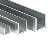 Aluminium U-Profil AlMgSi05 | HxBxHxS 25x25x25x2mm | L: 2000mm (200cm) auf Z