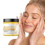 3 in 1 Turmeric Glow Combo Skincare Set, Glow Combo Skincare Set, Turmeric Glow Face Wash, Turmeric Glow Scrub and Turmeric Glow Creme for Dark Spot, Natural Exfoliation and Hydration (A)