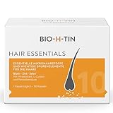 BIO-H-TIN Hair Essentials – Mikronährstoffkapseln für Haare voller Wow, 90 Kapseln für 3 M