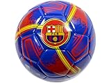 Hy-Pro Offiziell lizenzierter FC Barcelona Fußball - Größe 1, Turbinen-Design, Barcelona Merchandise, Barca, Training, Match, Sammlerstück für Kinder und Erw