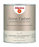Alpina Feine Farben Lack No. 08 Elegante Gelassenheit® edelmatt 750ml - Ruhiges Hellbeig
