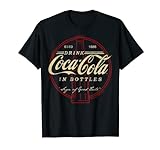 Coca-Cola Drink In Bottles Vintage Logo T-S
