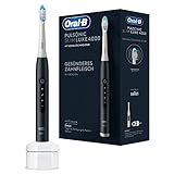 Oral-B Pulsonic Slim Luxe 4000 Elektrische Schallzahnbürste/Electric Toothbrush, 3 Putzmodi für Zahnpflege und gesundes Zahnfleisch, Geschenk Mann/Frau, Designed by Braun, matte black