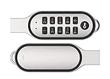 USB Stick verschlüsselt – sicherer USB 2.0 Stick 16 GB mit Hardwareverschlüsselung, verschlüsseltes Flash-Laufwerk mit Datenschutz durch Pin-Code, hochwertiges Aluminium-Gehäuse, Farbe Schw