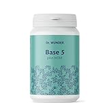 Dr. Wunder® Base 5 – Basenkapseln: 180 vegane Hartkapseln | ausgewählte basenbildende Mineralstoffverbindungen | versorgt den Körper mit wertvollen Mineralien | unterstützt den Säue-Basen-H