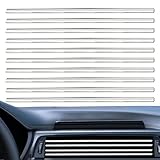 Auto-Klimaanlage Zierstreifen für Auto-Klimaanlage, Zierstreifen für Auto, 10 x Auto-Innenleiste, Lüftungsschlitze für Armaturenbrett, S