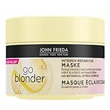 John Frieda Go Blonder Maske - Inhalt: 250 ml - Intensiv-Reparatur Haarkur - Haartyp: Blond, blondiert - Schützt vor H