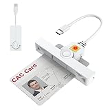 USB Smartfold Typ C CAC Reader, USB C DOD Military USB Common Access CAC Smart Card Reader and ID CAC Card Reader, Compatible with Mac Os, Windows, Linux (Mini Foldable and Portable Type C) New