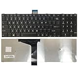 sunmall Tastatur Ersatz für Toshiba Satellite c50-a c55-a c55d-a c55t-a c55dt-a c55dt-a Serie Laptops, passt Teilenummer v143026cs1 132412258 schwarz US Layout (6 Monate Garantie)