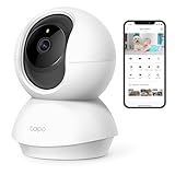 TP-Link Tapo C200 360°-WLAN-Überwachungskamera für den Innenbereich, FHD 1080P, Nachtsicht, Bewegungserkennung, Zwei-Wege-Audio, kompatibel mit Alexa und Google Assistant, für Babys/H