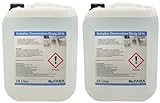 FABA Entkalker flüssig 2 x 10 Liter, vielseitig anwendbar, Kaffeevollautomat, Zitronensäure 10%