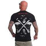 Yakuza Herren Cruel V02 T-Shirt, Schwarz, L