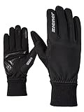 Ziener Erwachsene SMU 18-GWS 414 Bike Glove Handschuhe, Black, 9 (L)