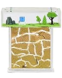 AntHouse - Natürliche Ameisenfarm aus Sand | Acryl T Kit 15x15x1,5cm | Ink