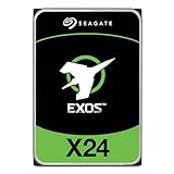 Seagate Exos X24 Enterprise Class 24TB interne Festplatte HDD, SATA HAMR, 3.5 Zoll, Modellnr.: ST24000NM001F
