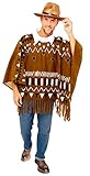 (ETX12) (HAT) Adult Western Poncho And Hat C
