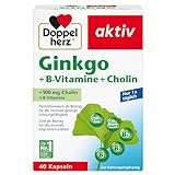 Doppelherz Ginkgo + B-Vitamine + Cholin, 40 Kap