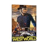 LAHTI Westworld Poster, dekoratives Gemälde, Leinwand-Wandposter und Kunstdruck, modernes Familienschlafzimmer-Dekor-Poster, 40 x 60