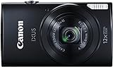 Canon IXUS 170 Digitalkamera (20 MP, 12-Fach optisch, Zoom, 24-Fach ZoomPlus, Opt. Bildstabilisator, 6,8cm (2,7 Zoll) LCD-Display, HD-Movie 720p) schw
