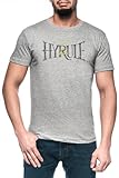 Hyrule Nation Herren Grau T-Shirt Kurzarm Men's Grey T-S