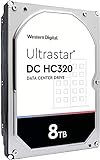 HGST WD Ultrastar DC HC320 Festplatte (HUS728T8TALE6L4), 8 TB, 7200 U/min, SATA, 6 Gb/s, 8,9 cm (3,5 Zoll), mechanische Festp