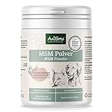 AniForte MSM Pulver für Hunde & Katzen 300 g – Hochreines Methylsulfonylmethan, Hochdosiert mit Reinheitsgrad 99,94%, organischer Schwefel für Tiere als Gelenkpulver, höchste Q