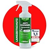 RELLINGER® Anti Schimmel Imprägnierung 500ml [POWER-FORMEL] - mit Haft-Effekt - (Made in Germany) Hochwirksamer Schutz - Schimmelentferner Bad - Anti Schimmel Fugenreiniger - Schimmelentferner W