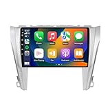 Android 11 10 Zoll Autoradio Touchscreen für Toyota Camry 2015-2017 mit kabellosem Carplay Android Auto Link Spiegel DAB Navigation GPS RDS DSP WiFi HiFi BT 5.0 Lenkradsteuerung Rückfahrkamera (4