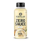 Bodylab24 Zero Sauce Mayonnaise 265ml, kalorienarm, nur 3-9 kcal je 15g Portion, fett- und zuckerreduziert, perfekt zum Verfeinern von Gerichten, als Sauce oder Dressing, ideal für jede D