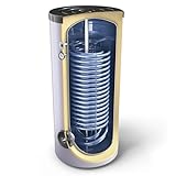 500 Liter Warmwasserspeicher Standspeicher mit einem doppelten Hochleistungswärmetauscher - Wärmepumpensp