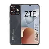 ZTE Smartphone Blade A73 (16,56cm (6,6 Zoll) HD+ Display,LTE, 4GB RAM und 128GB interner Speicher, 50MP Hauptkamera und 5MP Frontkamera, Dual-SIM Nano, Android 13) schw