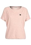 Damen T-Shirt Naketano Schnella Baustella III T-Shirt,pastel pink melange,XS
