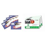 AVERY Zweckform 222-5 Fahrtenbuch & SIGEL T1179 Fahrtenbücher für PKW, 3er Set (3xFA614: A6 quer, 80 Seiten) - für Deutschland und Österreich, vom Finanzamt anerk
