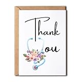 OystersPearl Süße Dankeskarte für Krankenschwestern – Ärzte – Krankenhaus – Gesundheitswesen – Wertschätzungskarte für Schlüsselarbeiter – Dankeskarte – Karte zum Danke sagen – lustig