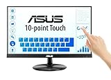 ASUS VT229H - 21,5 Zoll Full-HD Touch Monitor - 10 Punkt Multi-Touch, Flimmerfrei, Blaulichtfilter, 60 Hz, 16:9 IPS Panel, 1920x1080 - HDMI, D-Sub, Vesa 100x100