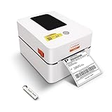 LVYUAN Etikettendrucker Bluetooth Label Drucker 4x6 Thermodrucker DHL UPS Versandetiketten Drucker, Thermal Printer für Etsy,Ebay,Shopify,Amazon,FedEx
