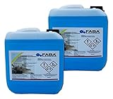 FABA Wasserbett Conditioner Wasserbettenkonditionierer mit Bubble Stopp 2 x 5 L