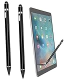 Callstel iPad Stift: 2er-Set aktive Touchscreen-Eingabestifte mit Akku, auch kompatibel zu iPad Pro (Apple Pen, Tablet Pen, Aktiver Kapazitiver)