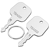 Schlüssel für TSA, Ancable 2 Stück TSA007 TSA002 Schlüssel Multifunktionale Gepäckschlüssel, Master Key für TSA 002 007 Kompatibel mit Gepäck Koffer Passwort Schlösser TSA S
