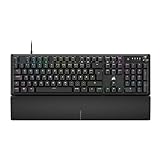Corsair K70 CORE RGB Mechanische Gaming-Tastatur Mit Handballenauflage - Vorgeschmierte MLX Red Linear Keyswitches - Schalldämpfung - iCUE-Kompatibel - QWERTZ DE Layout - Schw