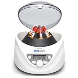 ONiLAB Labor PRP Tischzentrifuge 6x15mL/10mL/7ml/1.5-5ml, 300-5000rpm (Max. 2600xg RCF), LCD Digital Desktop Lab Zentrifuge Timer 30sec-99min, zwei Schnellstartprog