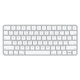 Apple Magic Keyboard: Bluetooth, wiederaufladbar. Kompatibel mit Mac, iPad oder iPhone; Englisch (USA), Silb
