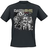 Iron Maiden Trooper Männer T-Shirt schwarz L 100% Baumwolle Band-Merch, Bands, Nachhaltigk