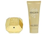 Paco Rabanne Damendüfte Lady Million Geschenkset Eau de Parfum Spray 80 ml + Body Lotion 100 ml 1 Stk
