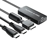 LiNKFOR PS123 zu HDMI Konverter Adapter 1080P HD Link Kabel für PS1 PS2 PS3 Bessere Farbsättigung Kompatibel mit PS1/2/3 zu HDMI