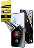 WardSan [1 Stück für Huawei P40 Pro 6,47 Zoll – Hydrogel Anti-Spionage-Displayschutzfolie 3D | Selfiehalter gratis | stoßfest | weicher TPU-Schutz | besser als gehärtetes G