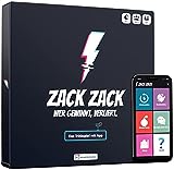 Zack Zack - wer gewinnt, verliert! - Trinkspiel mit App - Brettspiel - Mehr als 1000 Aufgaben - Partyspiel - Saufspiel - Geschenk