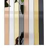 LKYJD Gold Metallisierte Wandleiste, selbstklebende Zierleiste, wasserdichte Dichtungsleiste, spiegelähnliche Oberfläche, dekorative Zierleiste für Tür, Wand, Spiegel, Möbel, Kleiderschrank – 34 m x