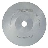 Proxxon 28730 Kreissägeblatt (Sägeblatt), Ø 80mm, 250 Zähne-für besonders Schnitte, ex